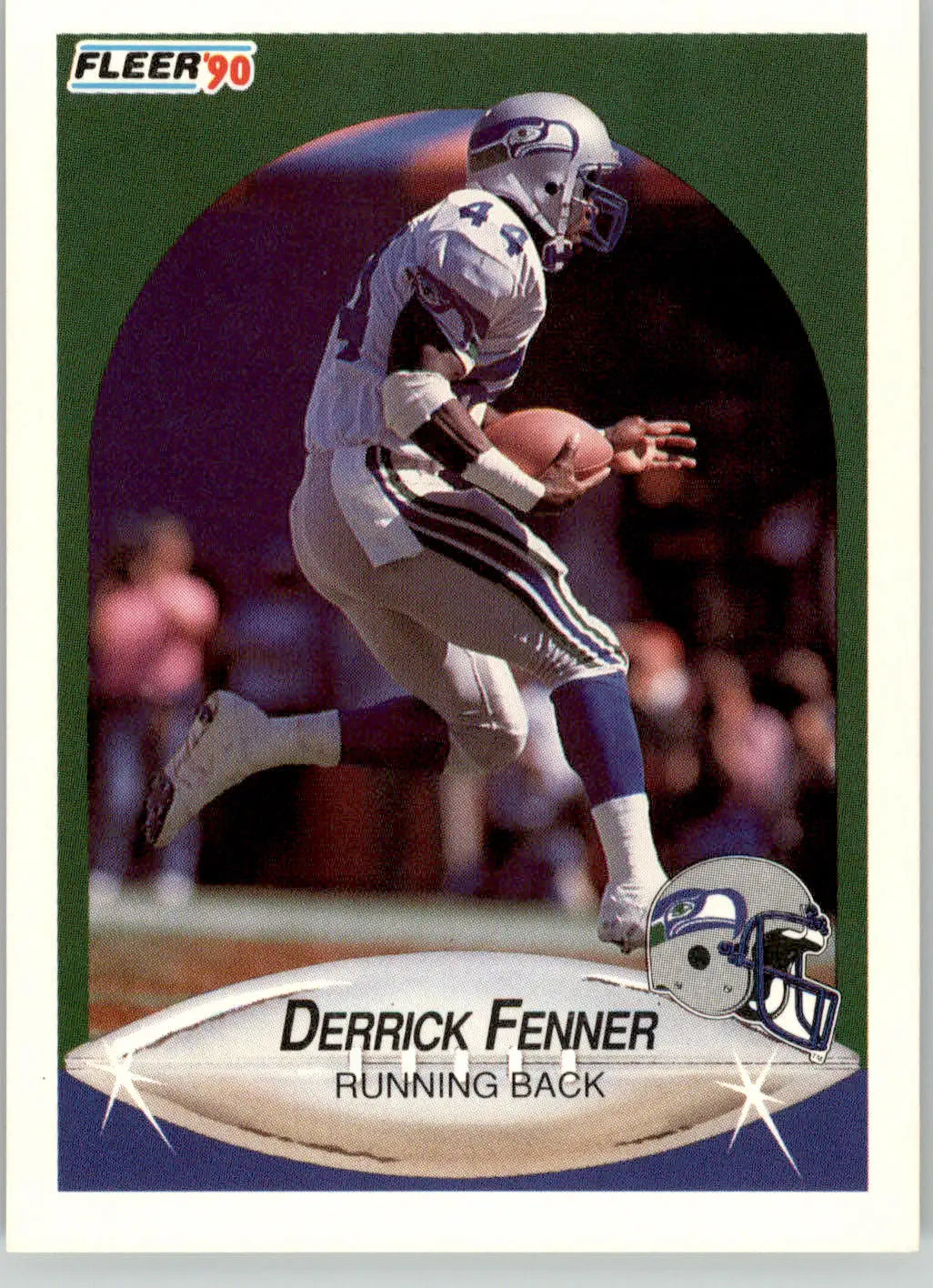 Derrick Fenner - 1990 Fleer Update - #U-83 - RC Football