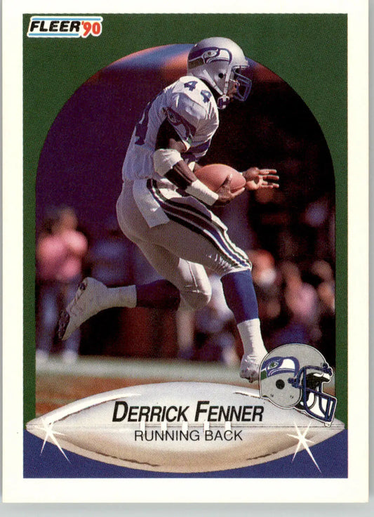 Derrick Fenner - 1990 Fleer Update - #U-83 - RC Football - Football Card Single