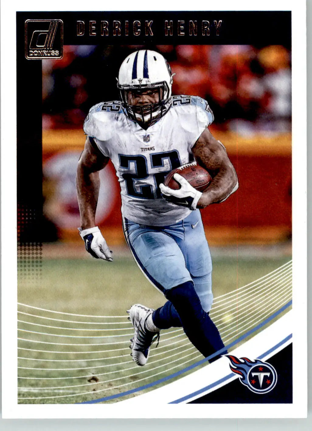 Derrick Henry - 2018 Donruss - #279 - Football - Football Card Single