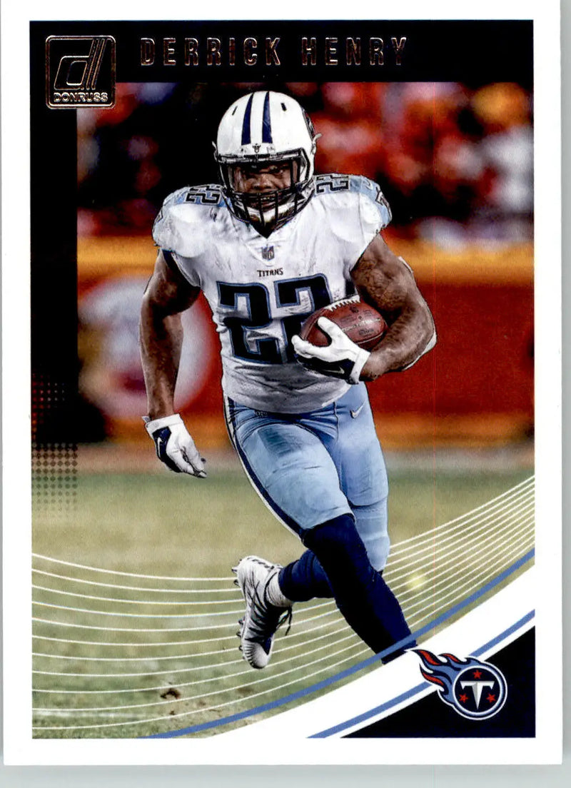 Derrick Henry - 2018 Donruss - #279 - Football - Football Card Single
