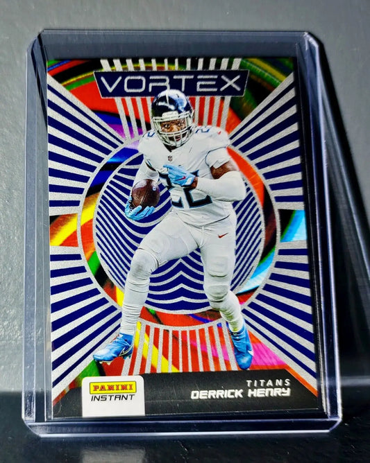 Derrick Henry 2020 Panini NFL Instant Vortex #14 Football Card 1/935 - Football Card Single