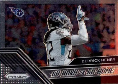 Derrick Henry - 2020 Panini Prizm - #5 - Go Hard or Go Home Football - Football Card Single
