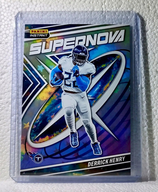 Derrick Henry 2023 Panini NFL #10 Supernova Football Card Tennessee Titans 1/481 - Football Card Single