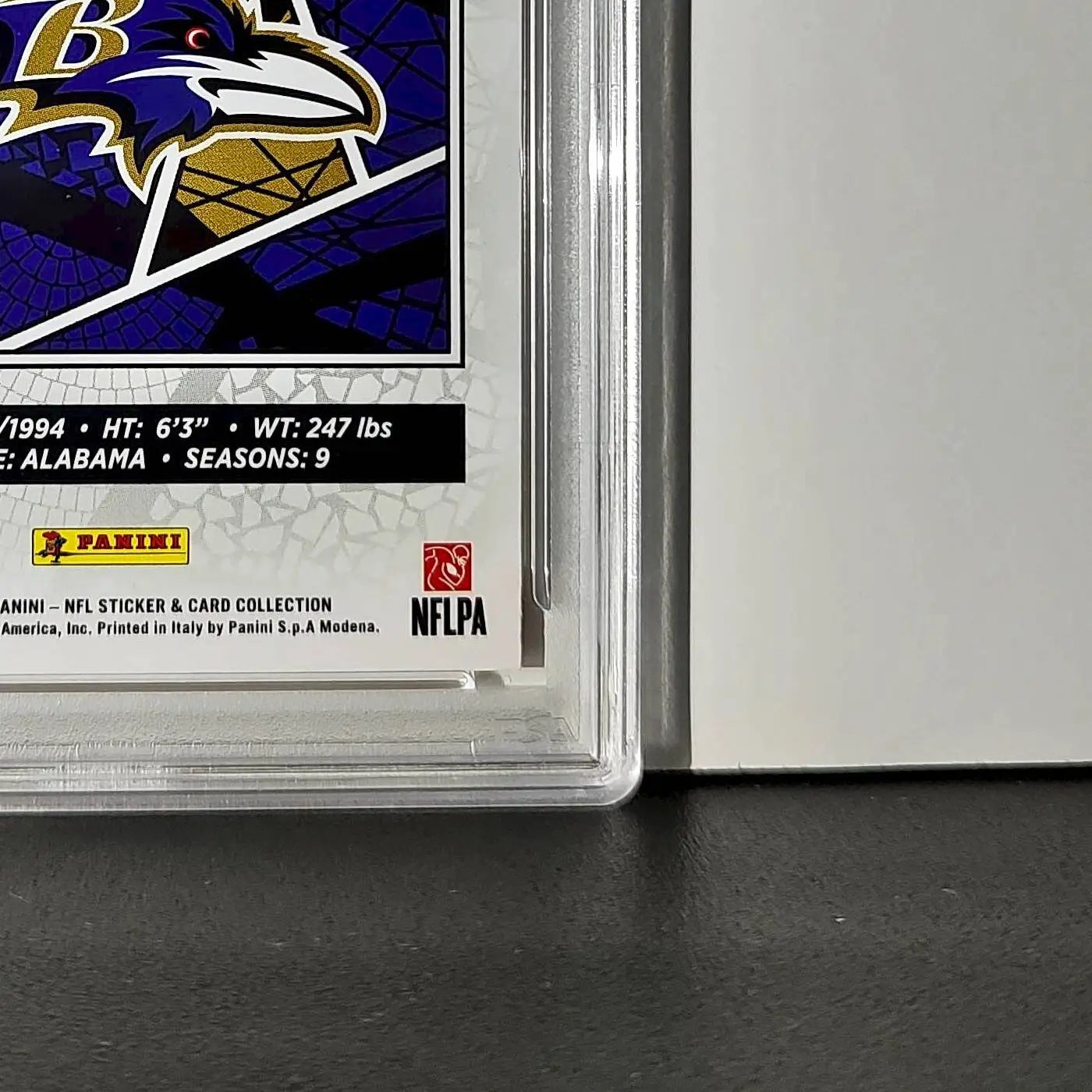 Derrick Henry 2024 Panini Sticker Collection 001/049 #63 Bronze Foil PSA 9 Mint