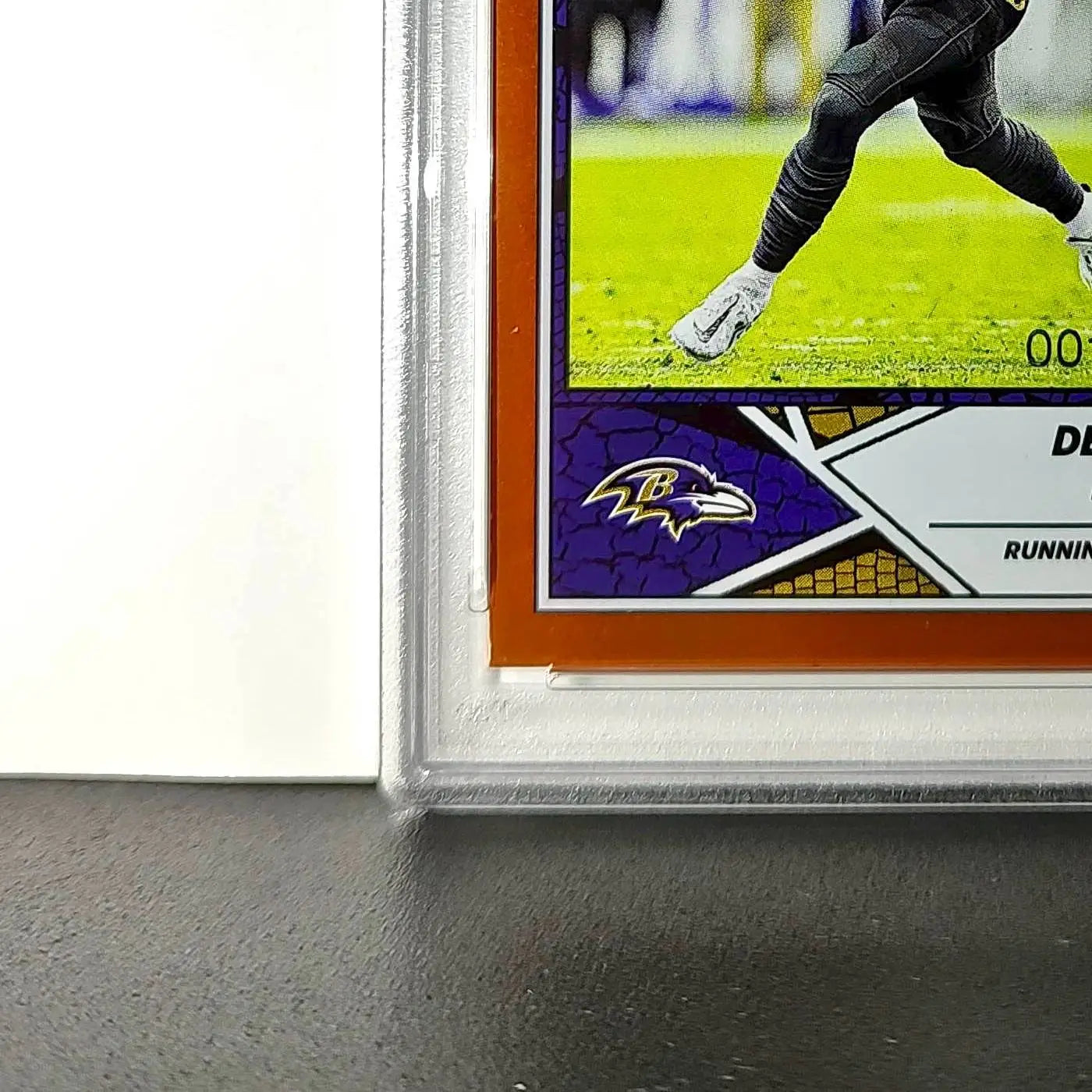 Derrick Henry 2024 Panini Sticker Collection 001/049 #63 Bronze Foil PSA 9 Mint