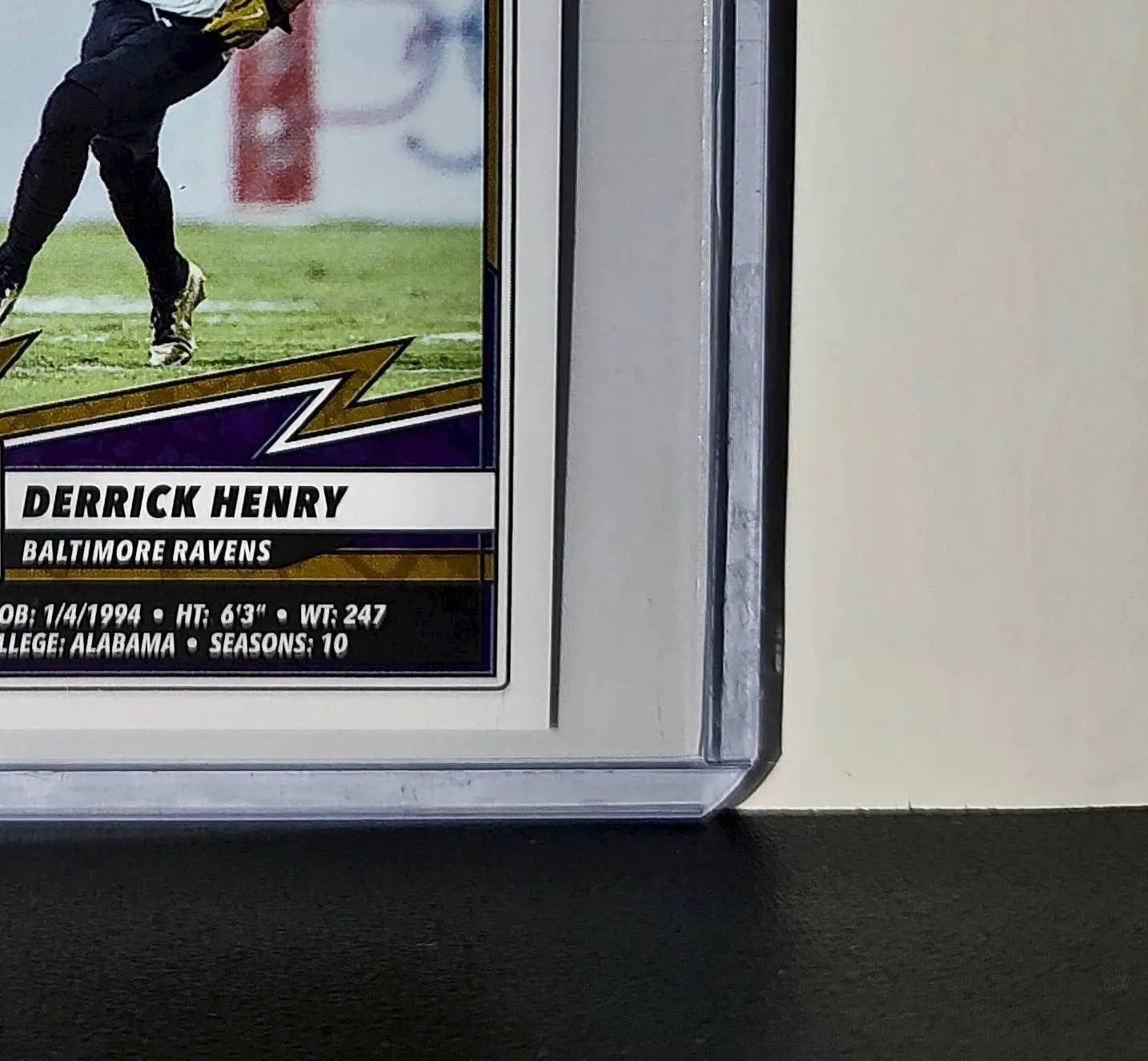 Derrick Henry 2025 Panini NFL #105 Sticker Baltimore Ravens