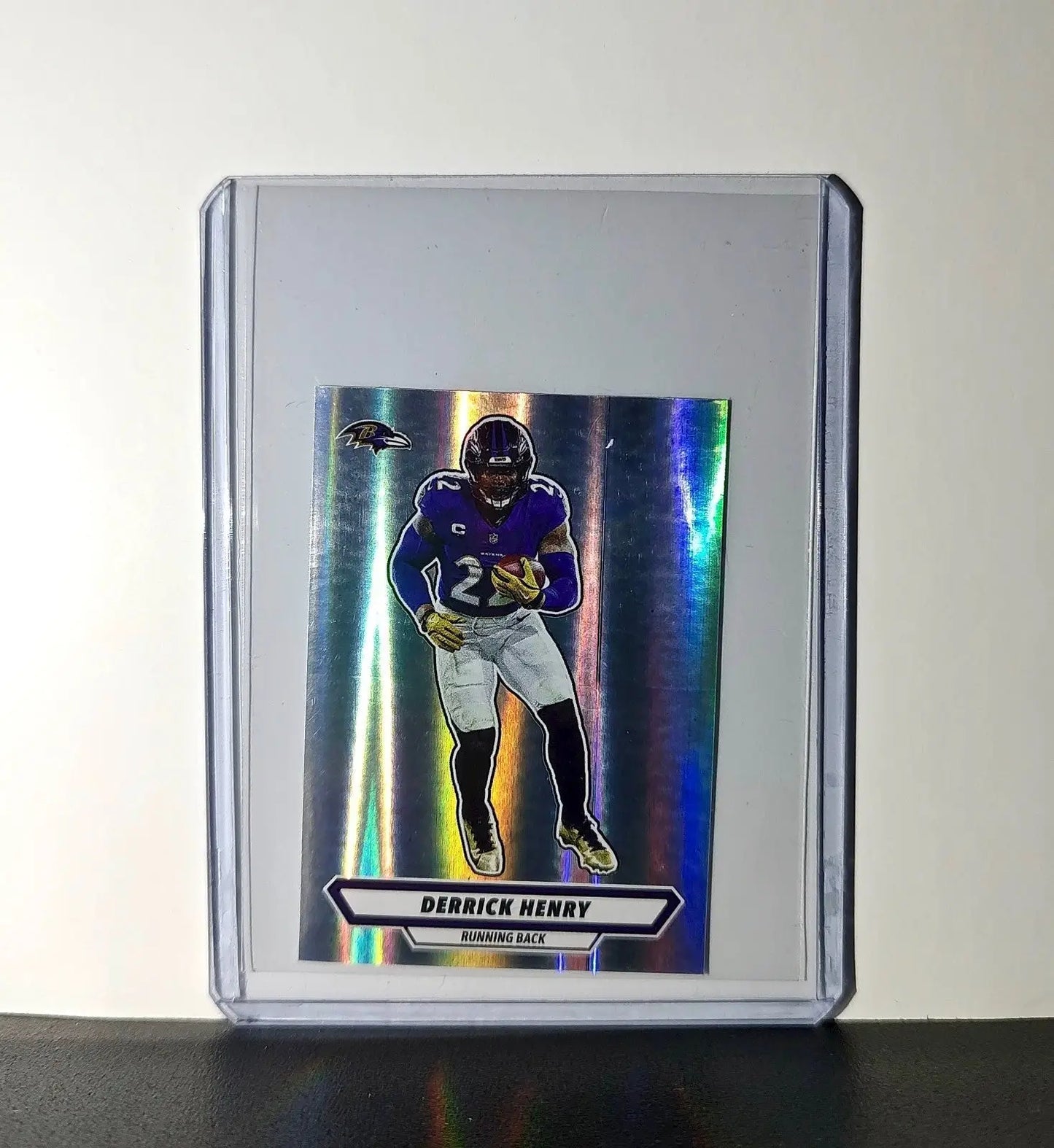Derrick Henry 2025 Panini NFL #117 Foil Sticker Baltimore Ravens - Football Card Single