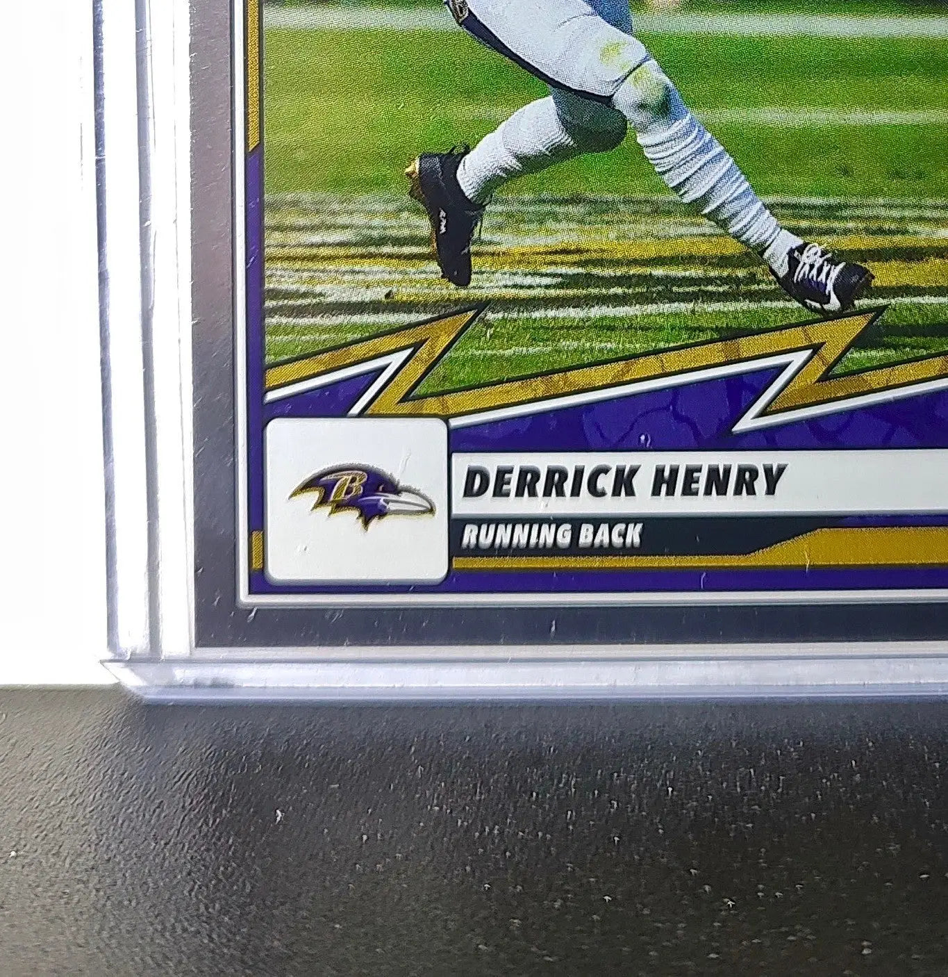 Derrick Henry 2025 Panini NFL #4 Foil Sticker Card Baltimore Ravens