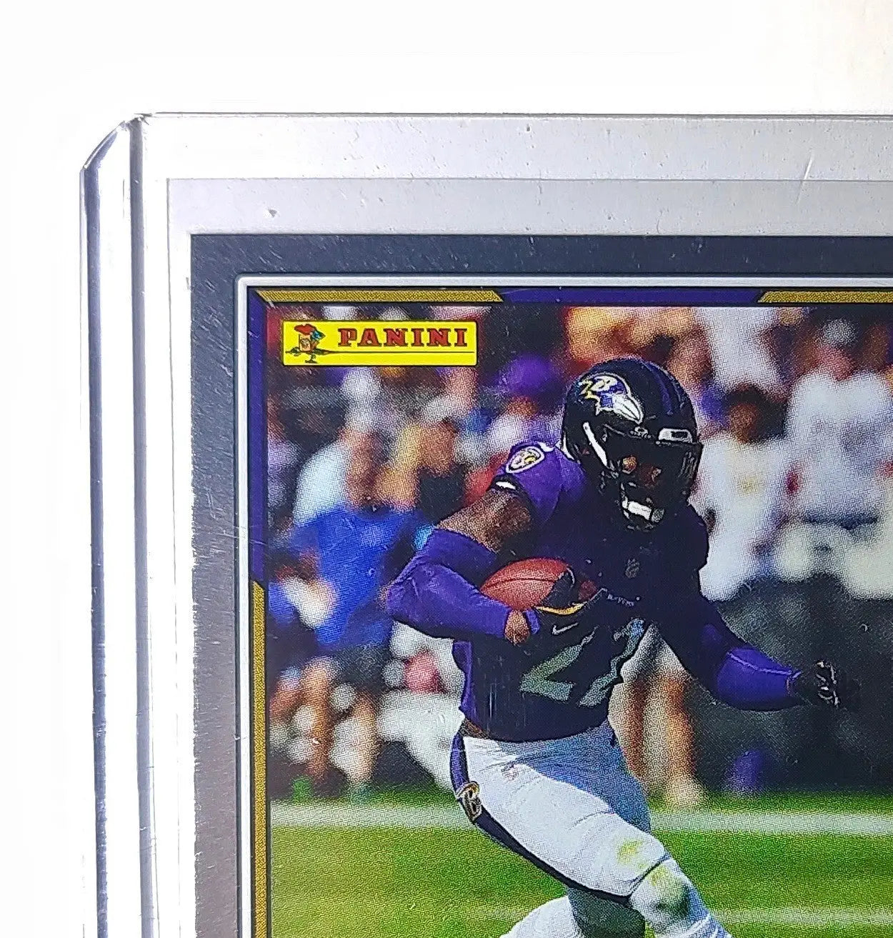 Derrick Henry 2025 Panini NFL #4 Foil Sticker Card Baltimore Ravens