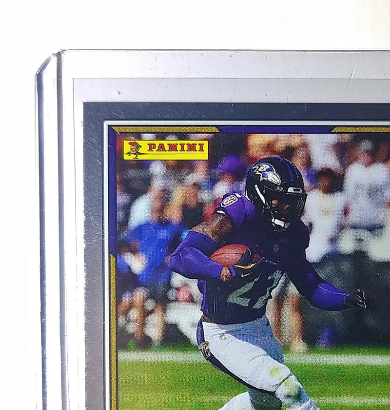Derrick Henry 2025 Panini NFL #4 Foil Sticker Card Baltimore Ravens