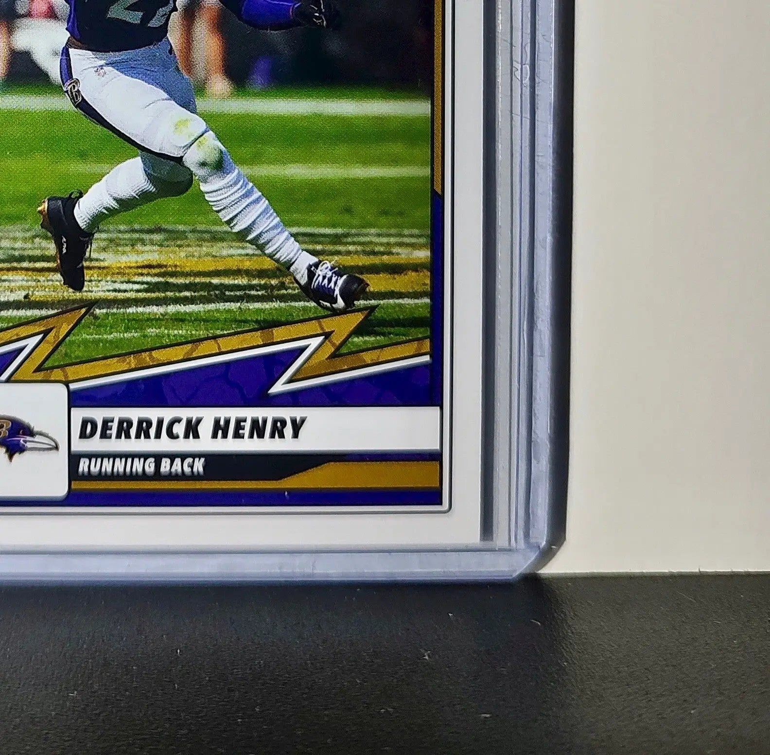 Derrick Henry 2025 Panini NFL #4 Sticker Card Baltimore Ravens