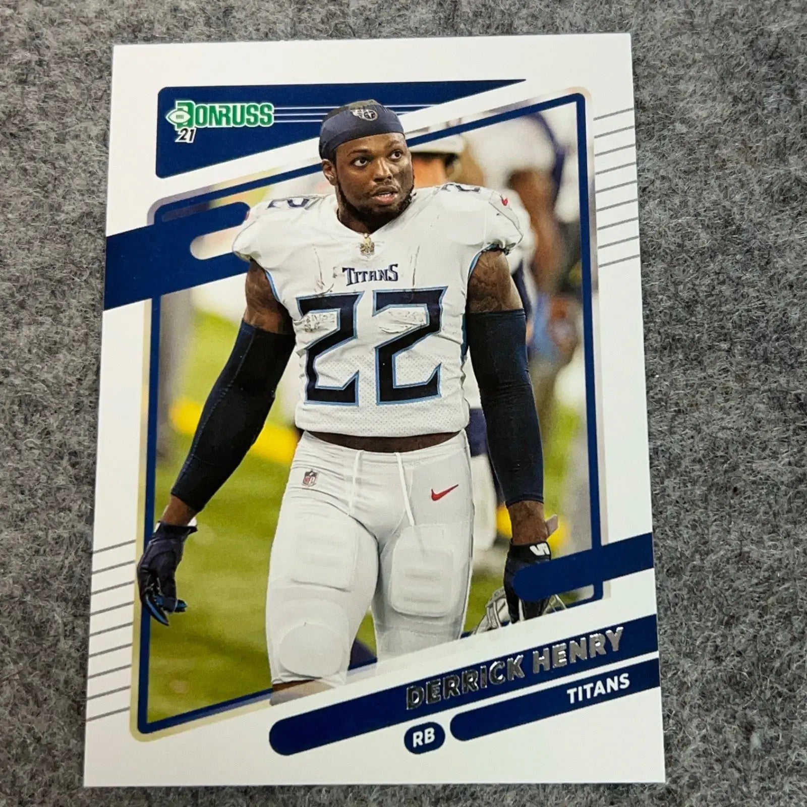 Derrick Henry Tennessee Titans Football Card 2021 NFL Sports Panini Pick Choose - 2021 Panini Donruss #14 - Football