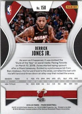 Derrick Jones Jr. - 2019-20 Panini Prizm - #150 - Basketball - Basketball Card Single