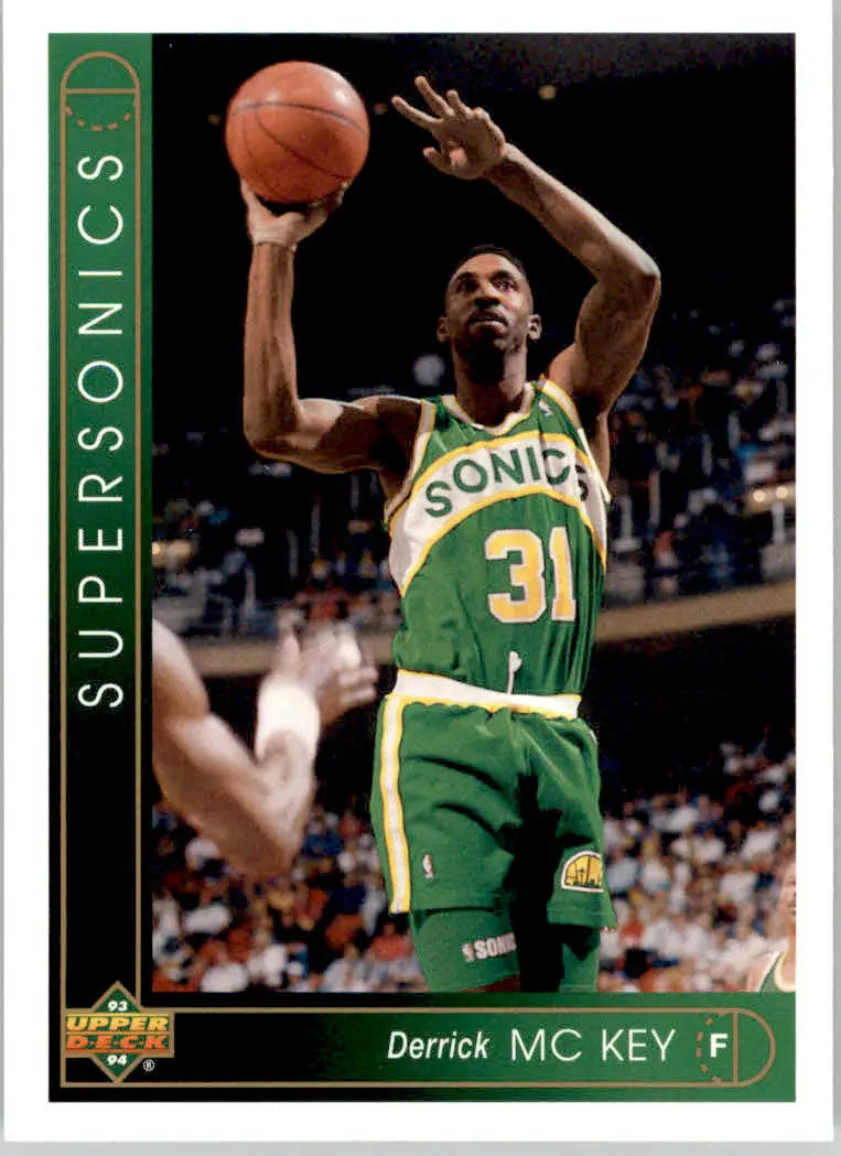 Derrick McKey - 1993-94 Upper Deck - #133 - Basketball - Basketball Card Single