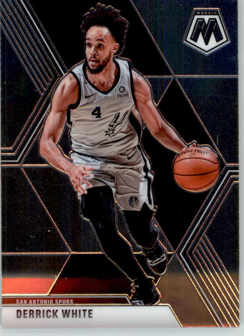Derrick White - 2019-20 Panini Mosaic - #16 - Basketball - Basketball Card Single