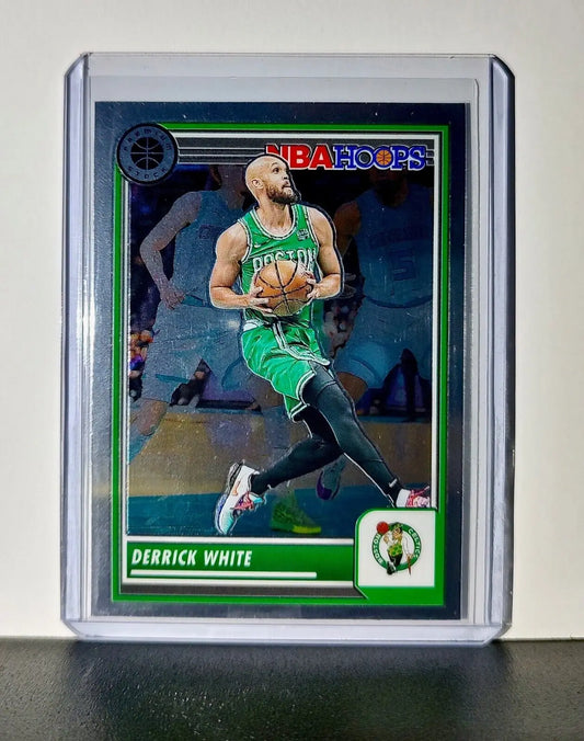 Derrick White 2023-24 Panini Premium Stock NBA Hoops #159 Card Boston Celtics - Basketball Card Single