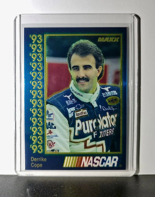 Derrike Cope 1993 Maxx Premier Plus Racing #10 NASCAR Card Whitcomb Racing - Racing Card Single