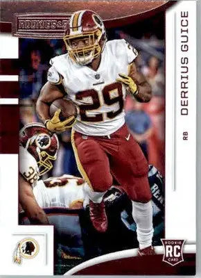 Derrius Guice - 2018 Panini Rookies & Stars - #121 - RC Football - Football Card Single