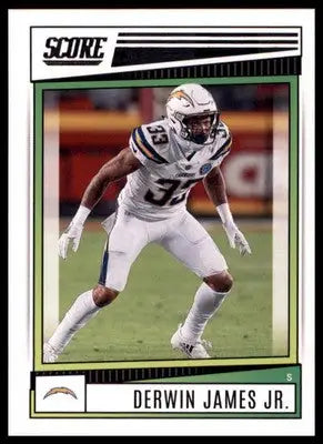 Derwin James Jr. 2022 Score #139 Los Angeles Chargers - Football Card Single