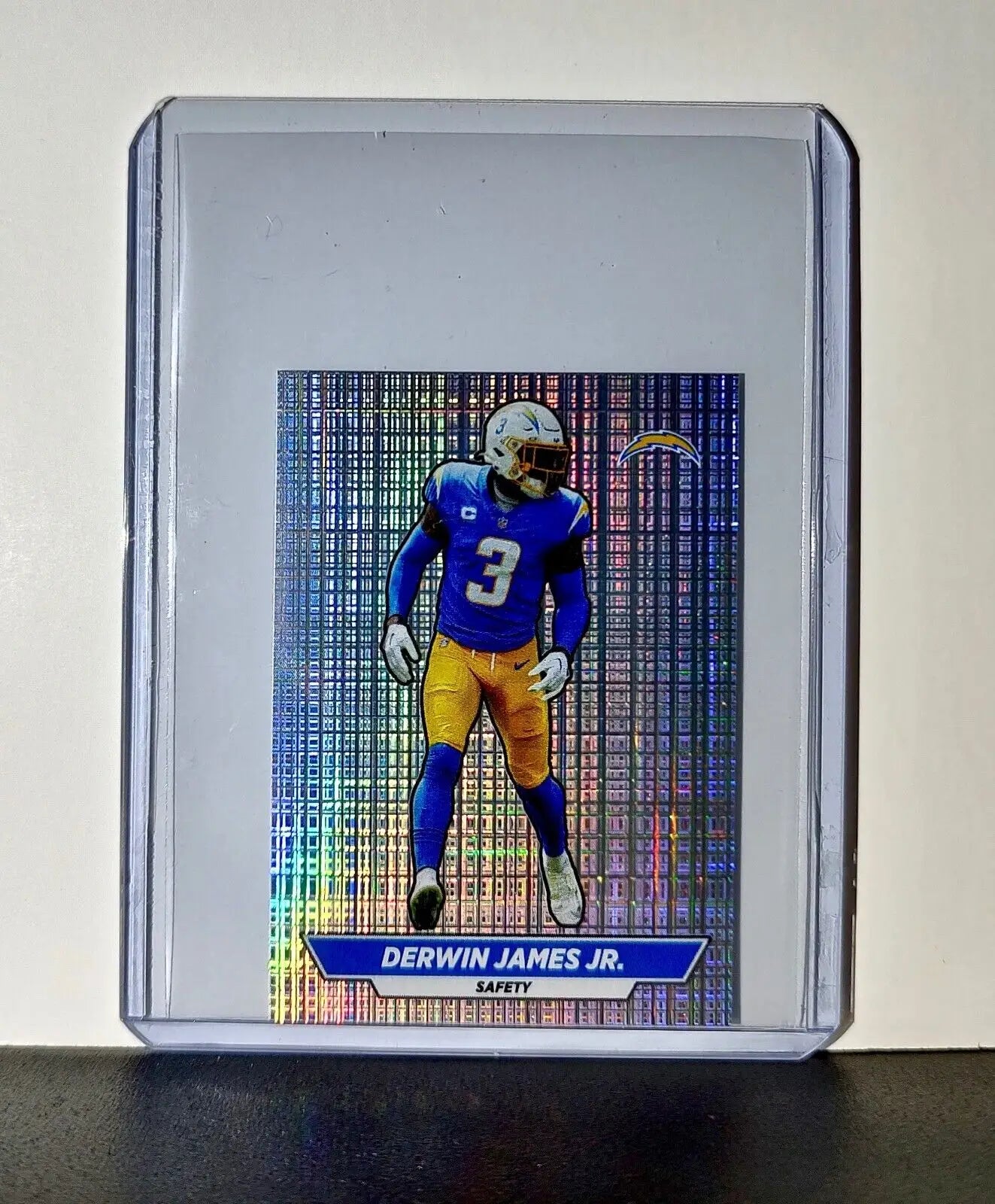 Derwin James Jr. 2024 Panini NFL Sticker #282 Foil Los Angeles Chargers