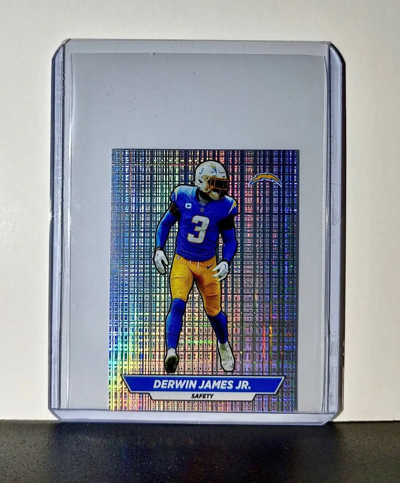 Derwin James Jr. 2024 Panini NFL Sticker #282 Foil Los Angeles Chargers