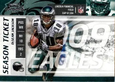 DeSean Jackson - 2009 Playoff Contenders - #74 - Football - Football Card Single