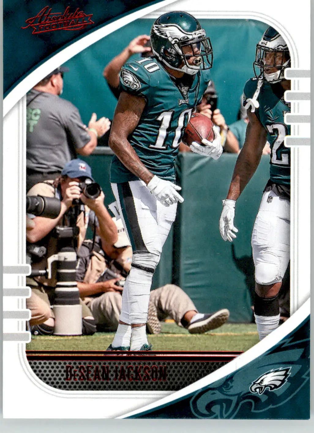 DeSean Jackson - 2020 Panini Absolute - #62 - Red Football - Football Card Single