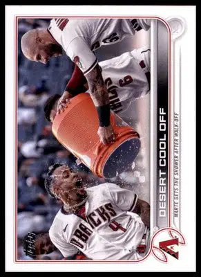 Desert Cool Off Marte Walker 2022 Topps Update #US221 Diamondbacks - Baseball Card Single