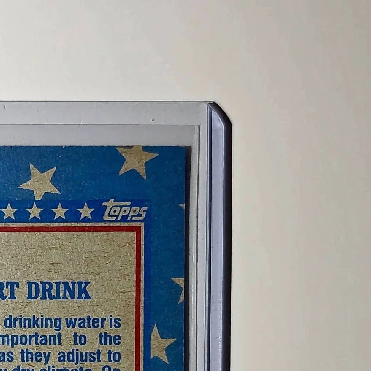Desert Drink 1991 Topps Desert Storm #154 Card - Other