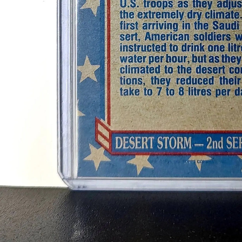 Desert Drink 1991 Topps Desert Storm #154 Card - Other