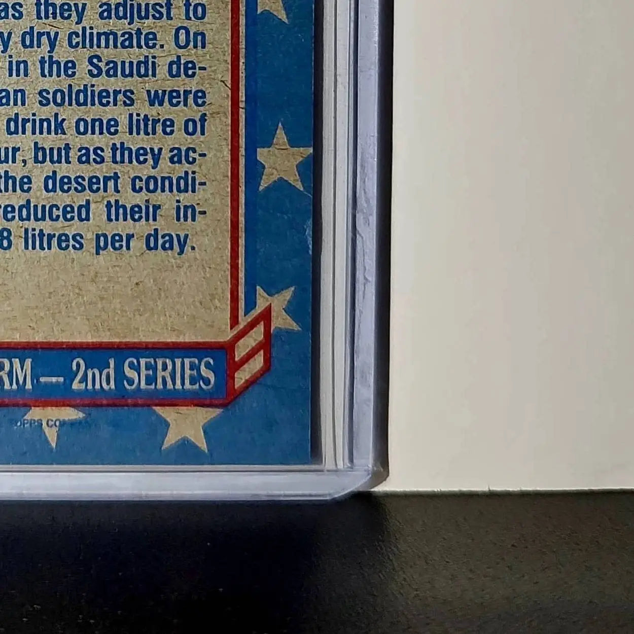Desert Drink 1991 Topps Desert Storm #154 Card - Other