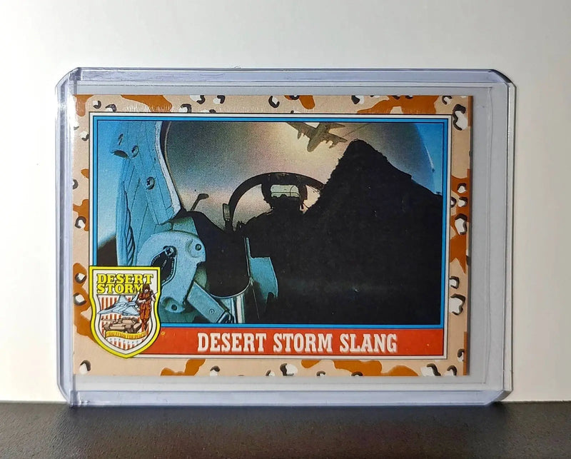 Desert Storm Slang 1991 Topps Desert Storm #145 Card