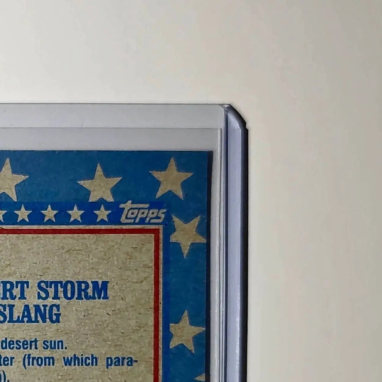 Desert Storm Slang 1991 Topps Desert Storm #145 Card - Non-Sports Card Single