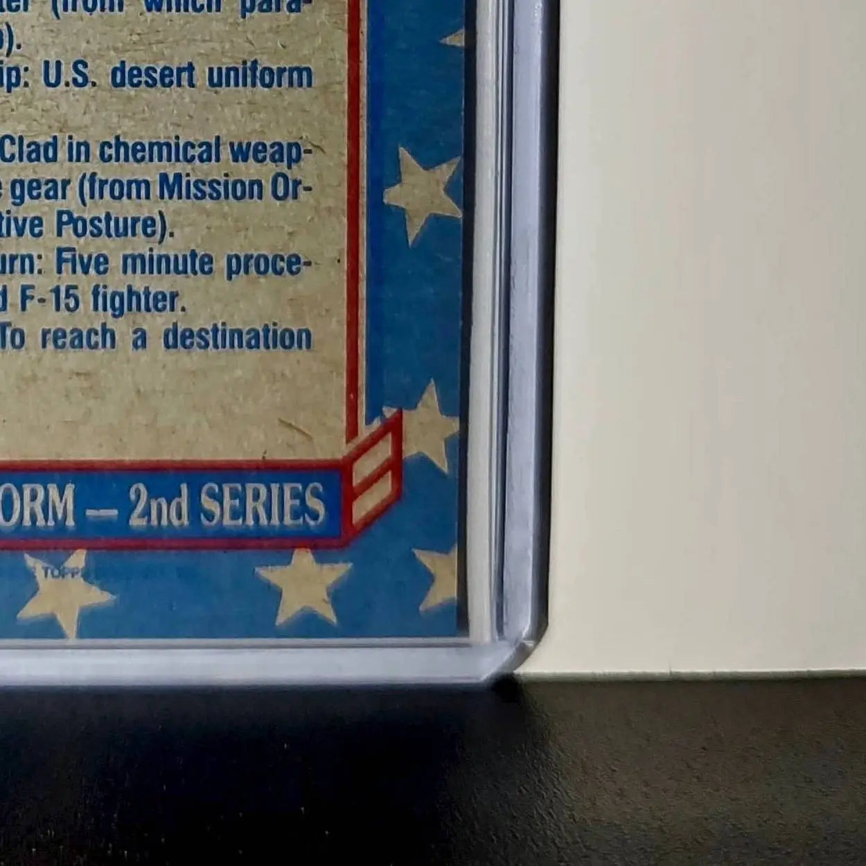 Desert Storm Slang 1991 Topps Desert Storm #145 Card - Non-Sports Card Single
