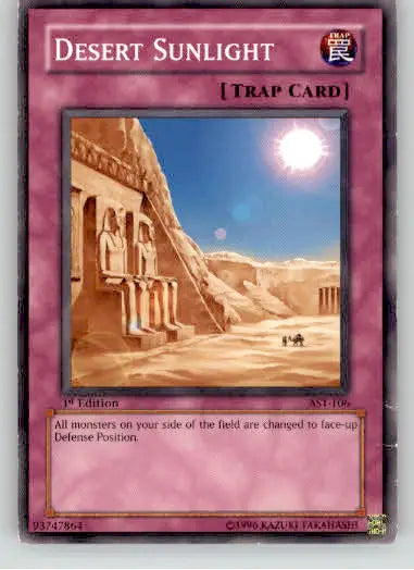 Desert Sunlight - Ancient Sanctuary - AST-106 - 1st Edition HP - Yu-Gi-Oh! Card Single