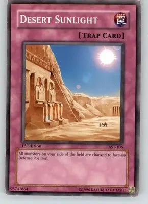 Desert Sunlight - Ancient Sanctuary - AST-106 - Moderately Played - TCG Card Single