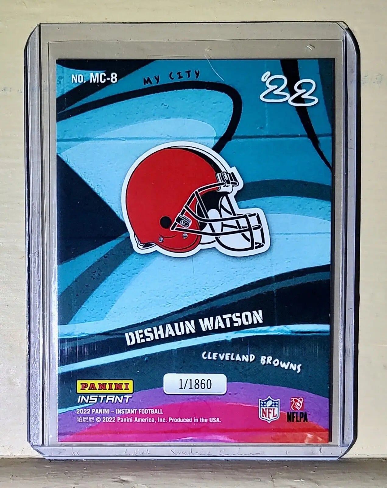 Deshaun Watson 2022 Panini NFL MyCity #8 Football Card 1/1860 - Football Card Single