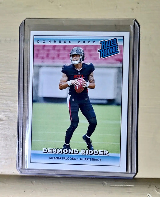 Desmond Ridder 2022 NFL Panini #24 Rated Rookie Retro Football Card 1/4094 - Football Card Single