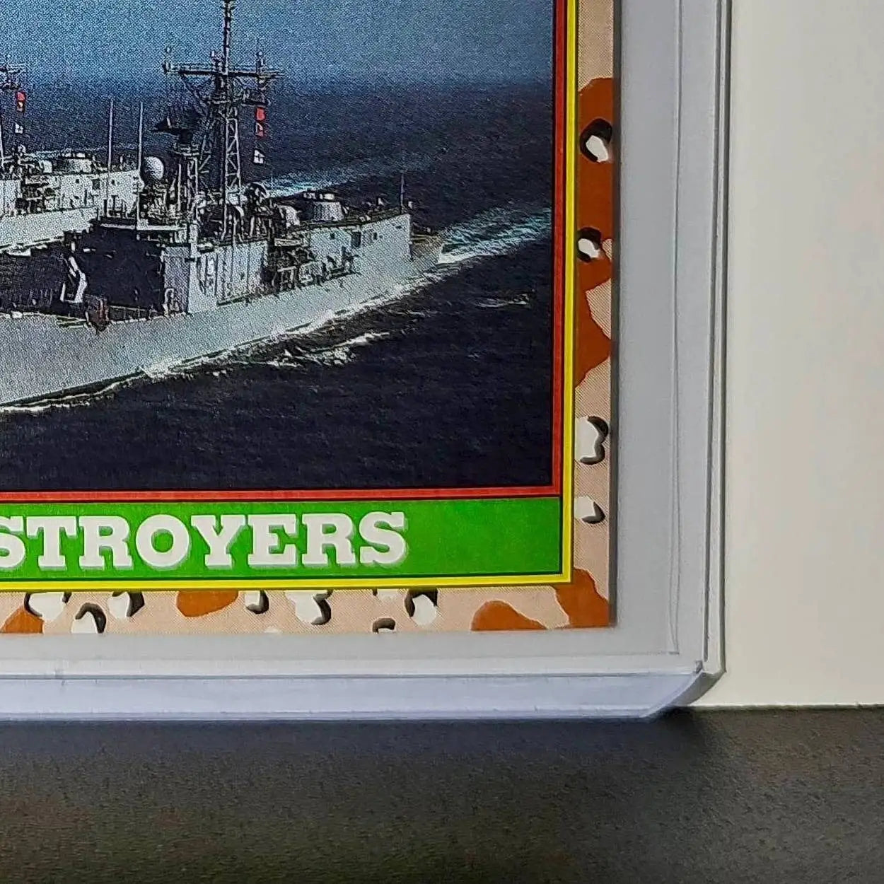 Destroyers 1991 Topps Desert Storm #58 Card
