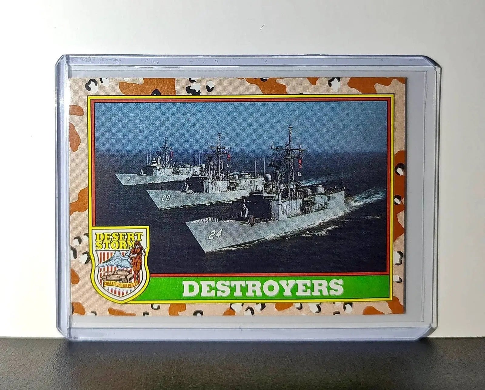 Destroyers 1991 Topps Desert Storm #58 Card