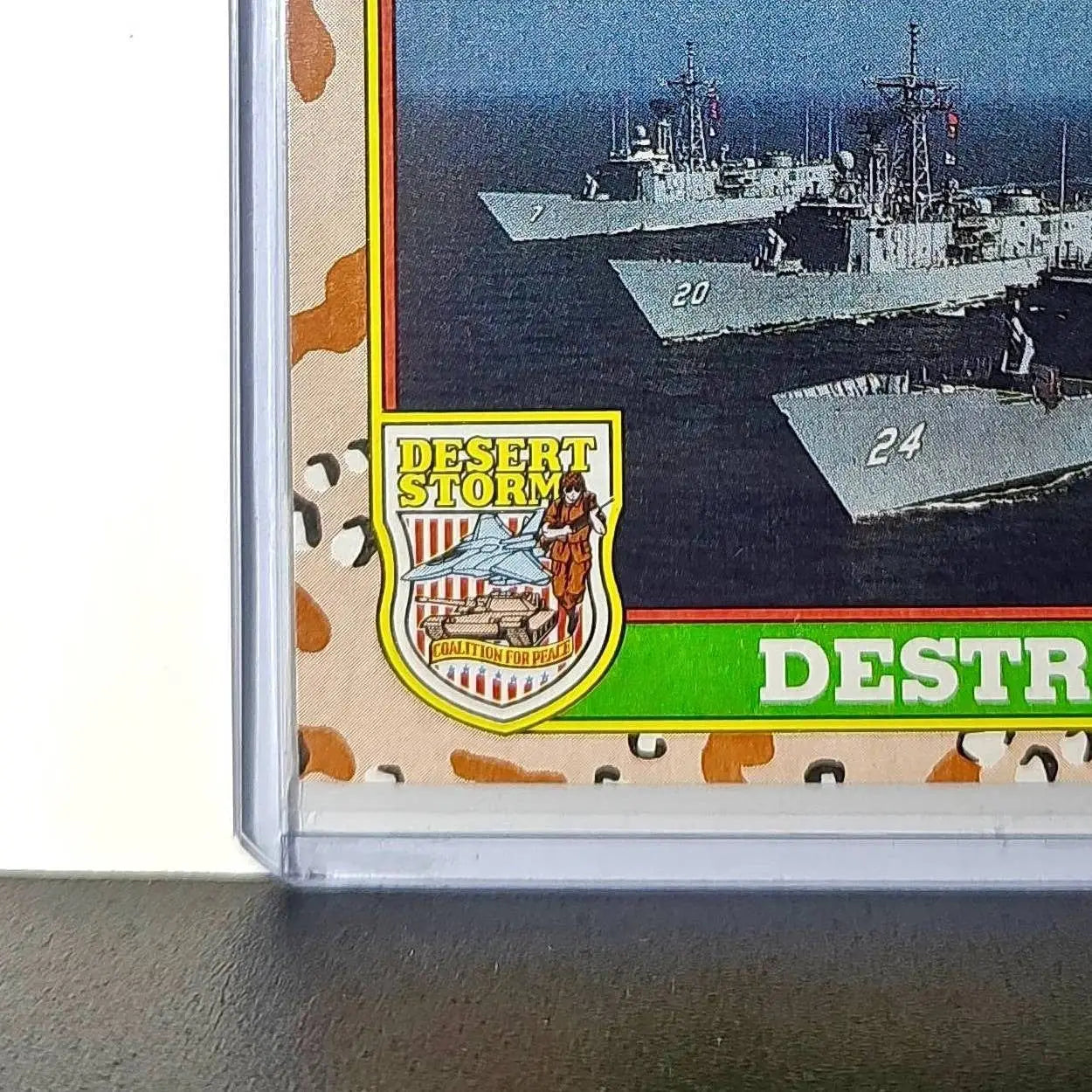 Destroyers 1991 Topps Desert Storm #58 Card