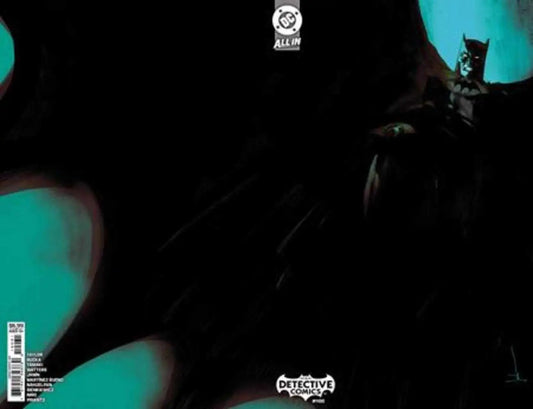 Detective Comics #1100 Cover B Jock Wraparound Card Stock Variant - Comic Book