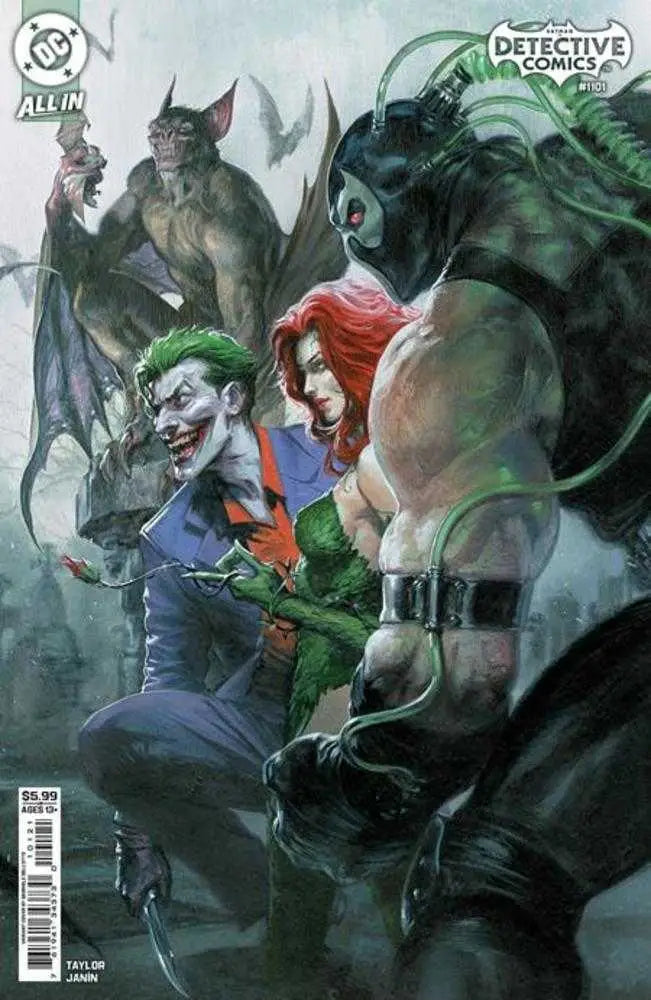 Detective Comics #1101 Cover B Gabriele Dell Otto Connecting Card Stock Variant - Comic Book