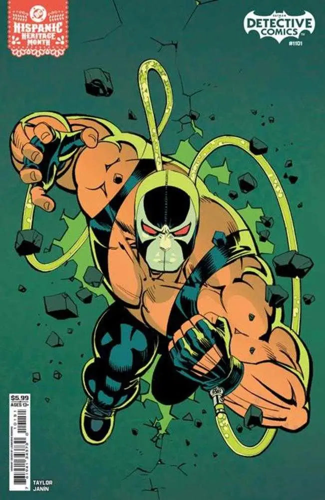 Detective Comics #1101 Cover D Leonardo Romero Hispanic Heritage Month Bane Card Stock Variant - Comic Book
