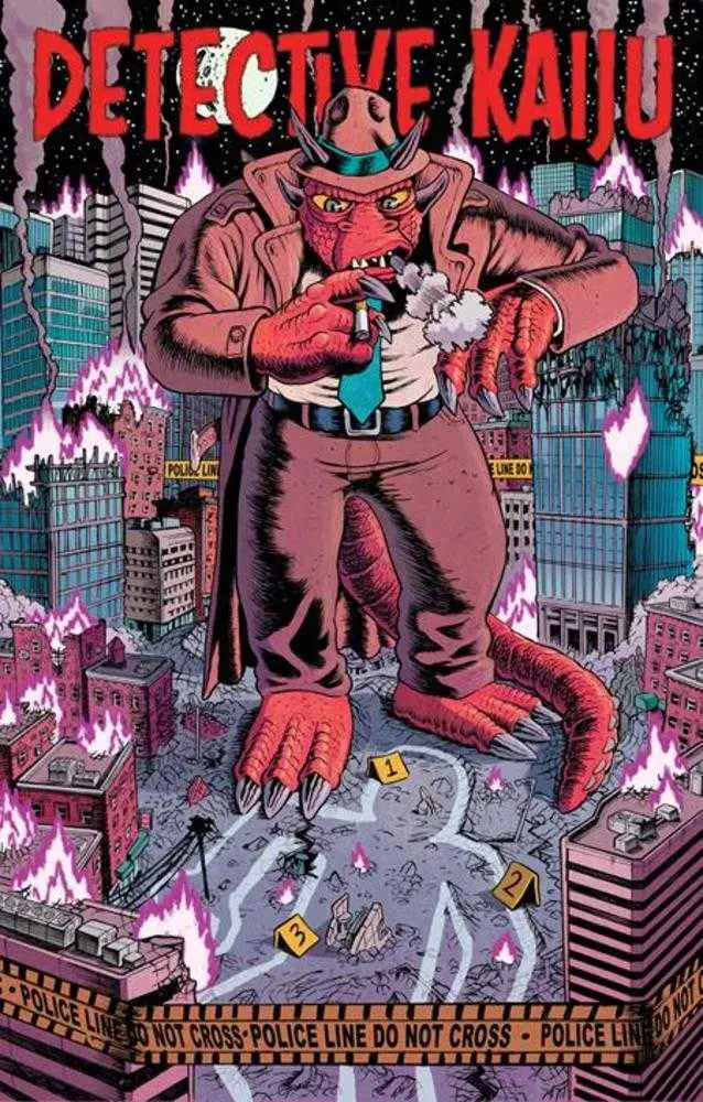 Detective Kaiju #1 (Of 4) Cover B Jake Smith Variant - Back Issues