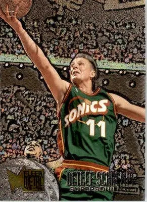Detlef Schrempf - 1995-96 Metal - #195 - Basketball - Basketball Card Single