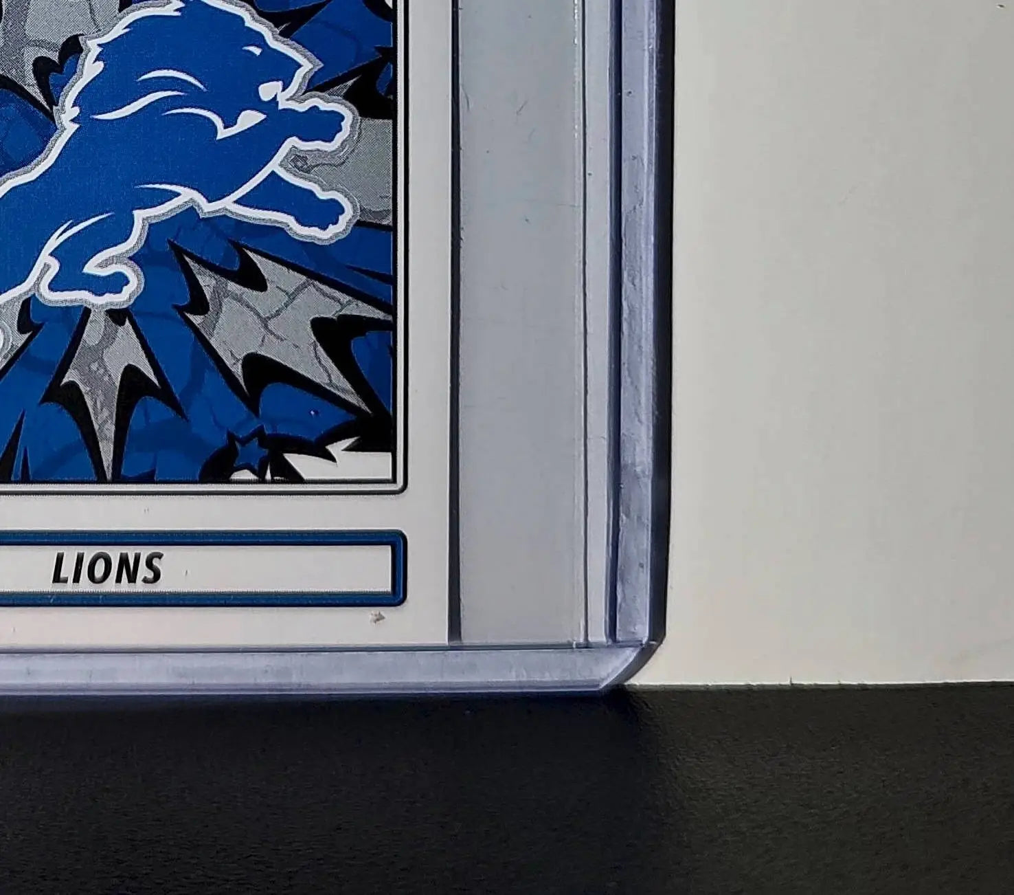 Detroit Lions Logo 2025 Panini NFL #390 Sticker - Sports Memorabilia