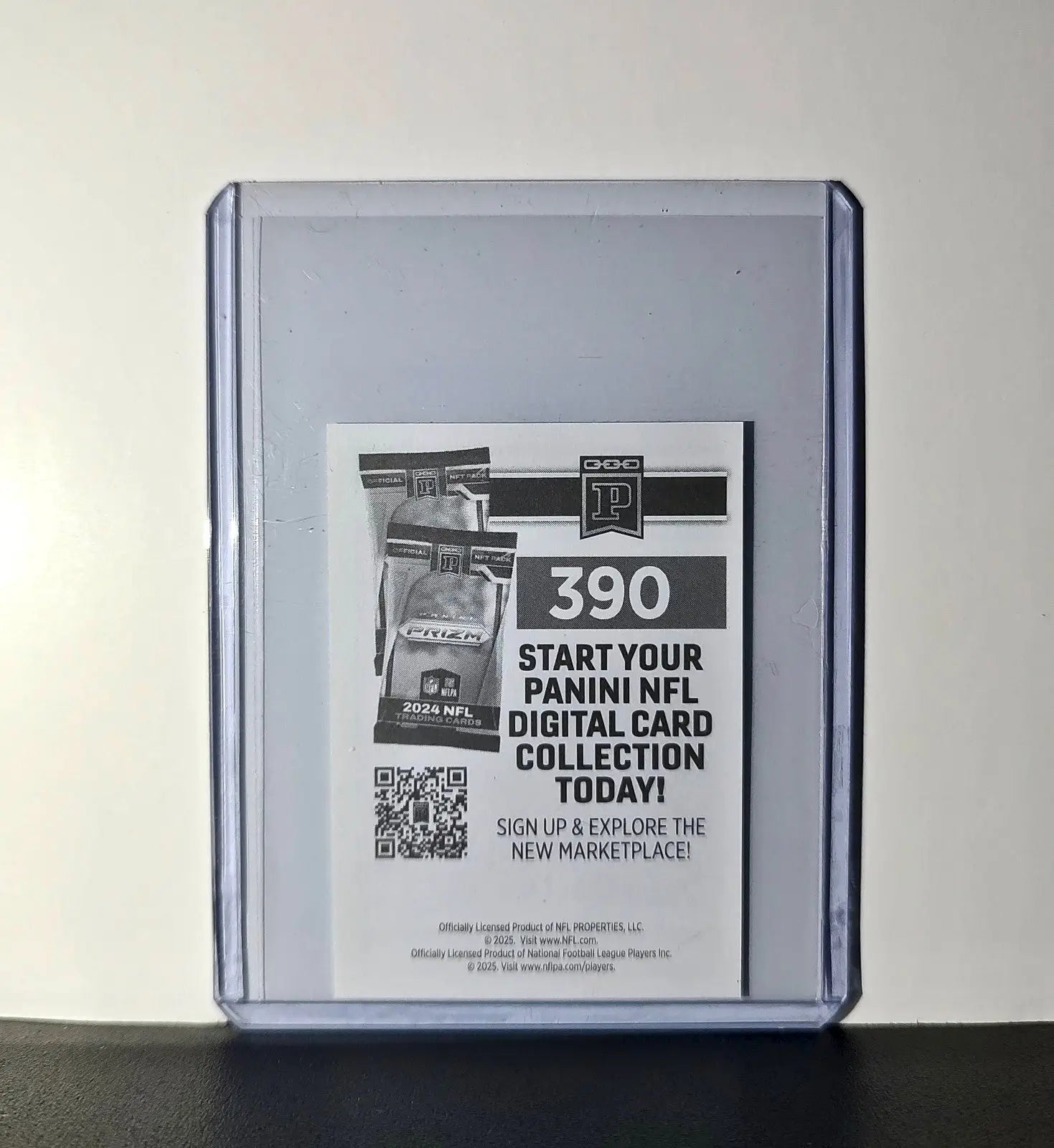 Detroit Lions Logo 2025 Panini NFL #390 Sticker - Sports Memorabilia