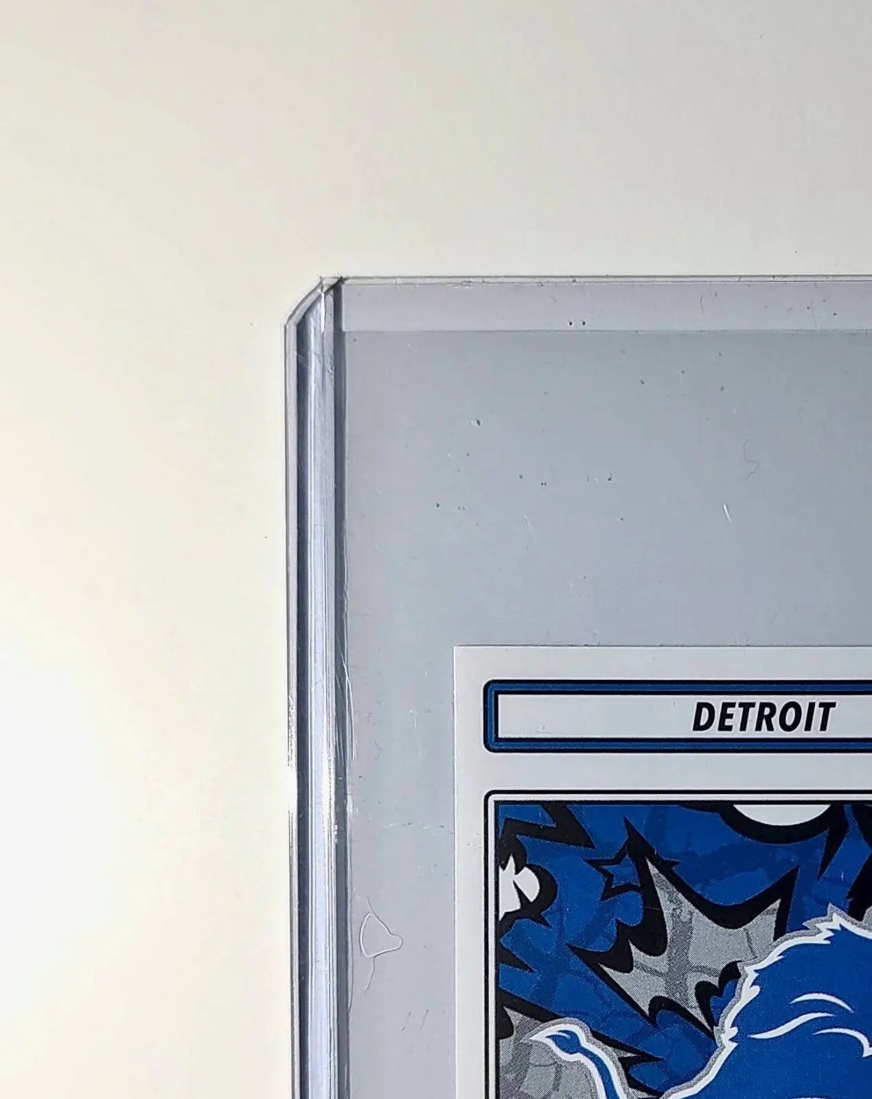 Detroit Lions Logo 2025 Panini NFL #390 Sticker - Sports Memorabilia