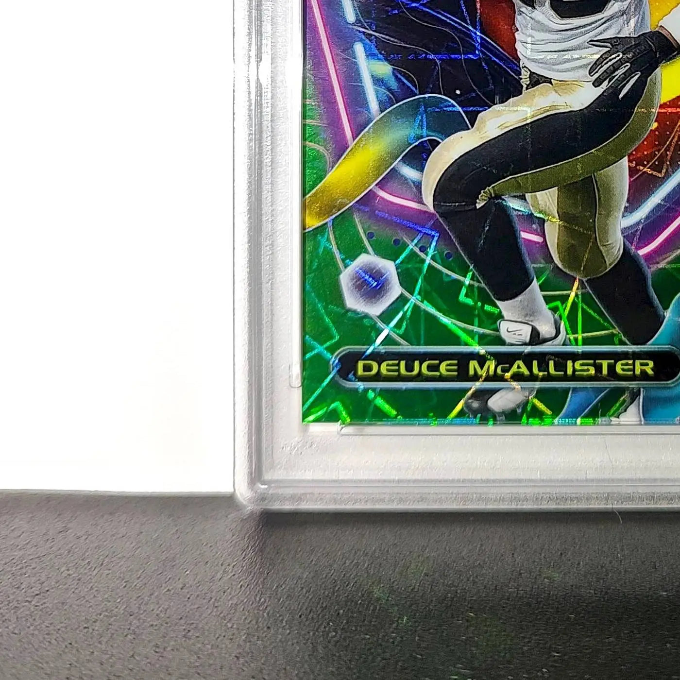 Deuce McAllister 2023 Topps Chrome Cosmic 69/75 #283 Green Space Dust PSA 10 Gem